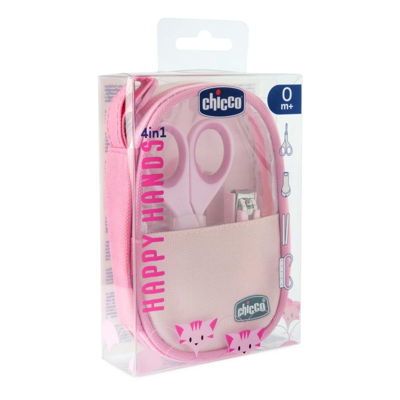 Chicco مجموعة العناية بالأظافر - للبنات (وردي) - Image 2