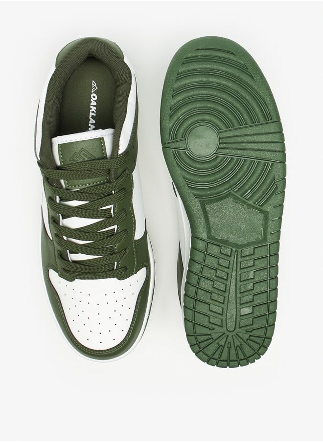 Oaklan by Shoexpress Men by Shoexpress Perforated Lace-Up Sports Shoes  - Image 4
