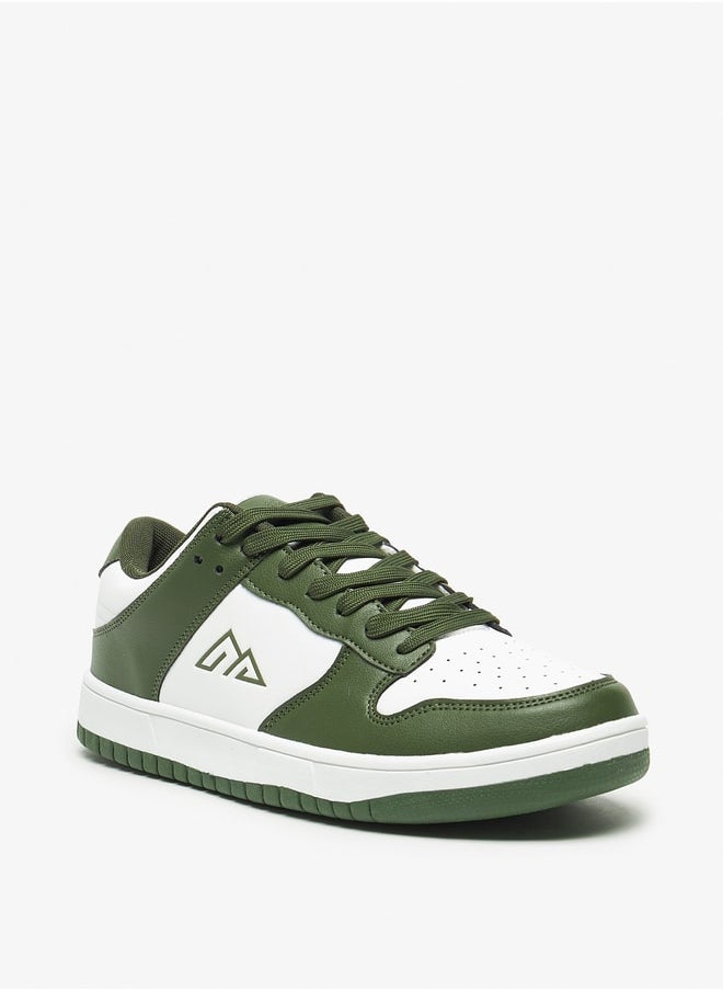 Oaklan by Shoexpress Men by Shoexpress Perforated Lace-Up Sports Shoes  - Image 1