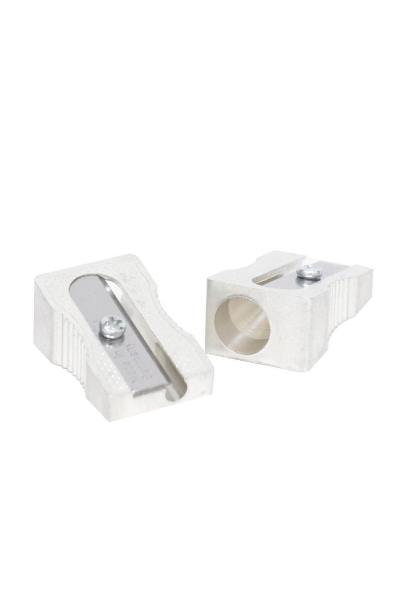 روكو مبراة جيب ذات فتحة واحدة فضية - Image 3