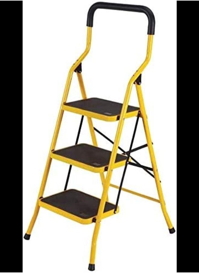 upspirit Steel 3 Step Ladders  - Image 1