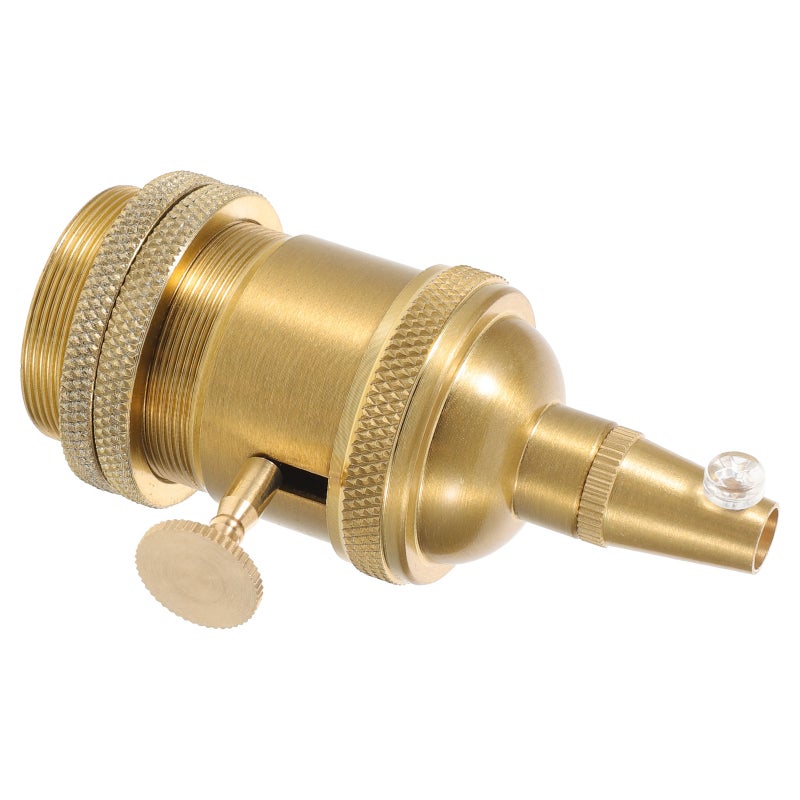 Golden Vintage Lamp Holder Socket Compatible with Standard E27 Bulb Fittings - Image 5