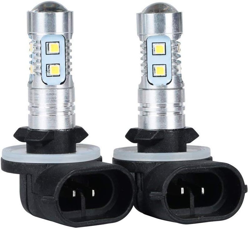 XTAUTO XT AUTO 8000K LED Fog Driving Light Bulbs - Image 1
