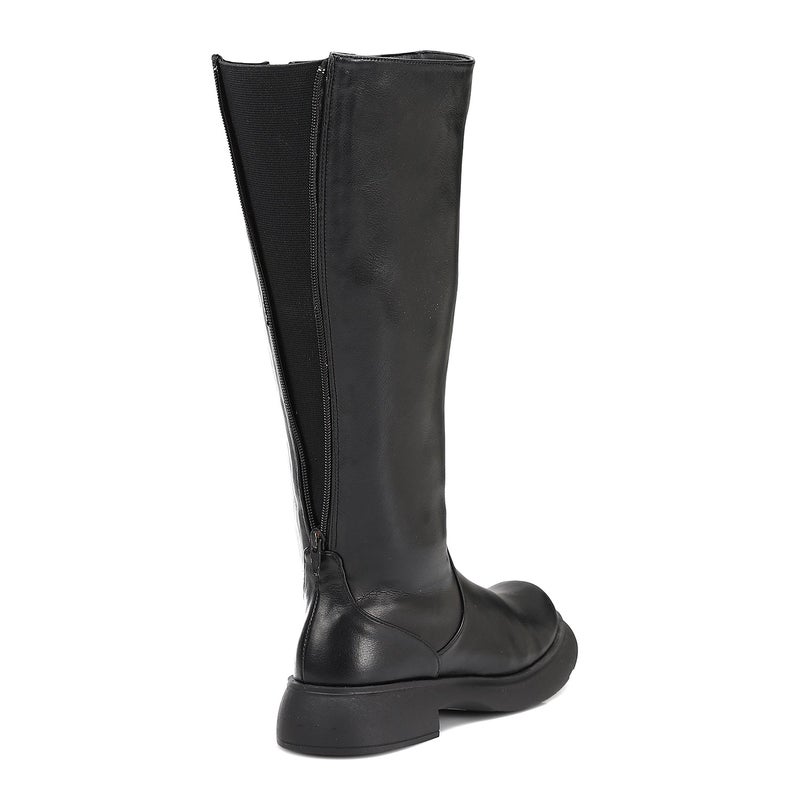 Mr.joe Double Zipper Knee-High Boots - Image 3