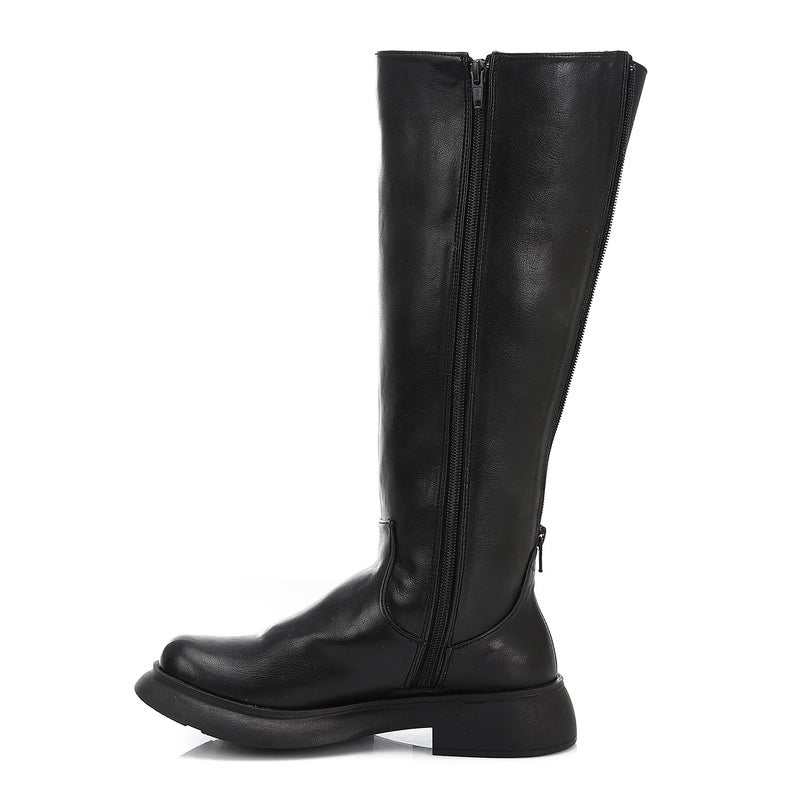 Mr.joe Double Zipper Knee-High Boots - Image 4