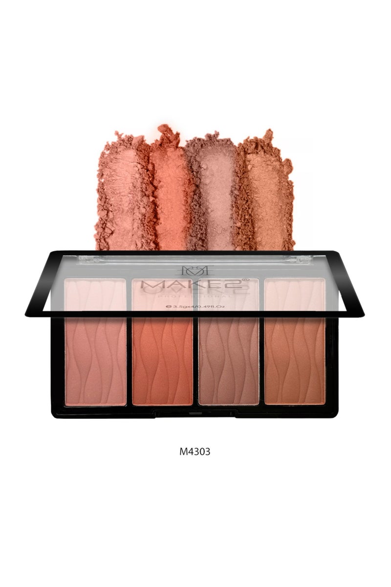Makeover 22 Wanderlust Blush Palette - Image 2