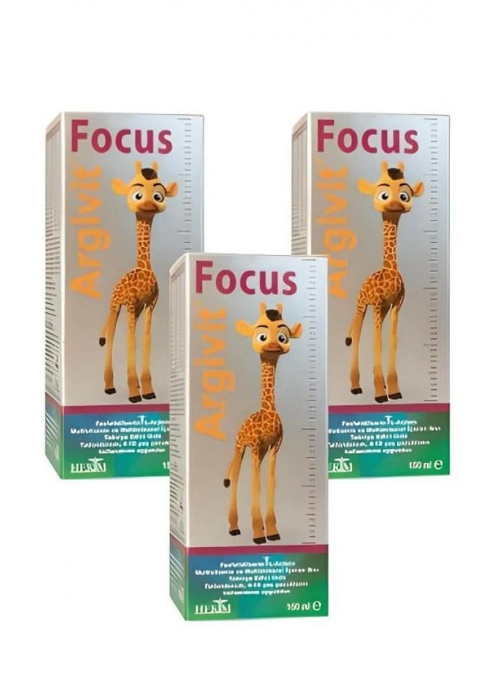 3 علب حبوب أرجيفيت فوكس لزيادة طول الأطفالشراب أرجيفيت فوكس للأطفال, متمم غذائي ومفيد في حالات قصر القامة لاحتوائه على الأرجنين, يحتوي مجموعة من الفيتامينات والمعادن لتقوية مناعة الأطفال, 150 مل