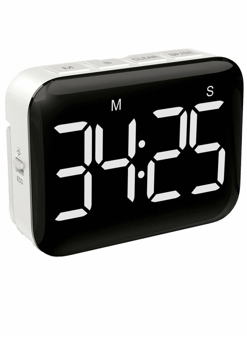 Y&D Magnetic Digital Kitchen Timer Large LED Countdown with Constant Light Function 3 Level Volume Quiet Egg for Children and The Elderly Classroom Teacher Kids Chef  - Image 1