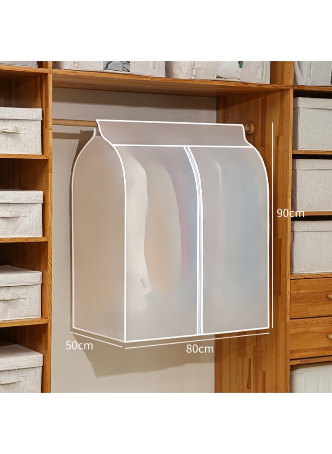 xozgdovg Transparent Waterproof Garment Dust CoverThree-dimensional cover 50*80*90 Three-dimensional cover 50*80*90 