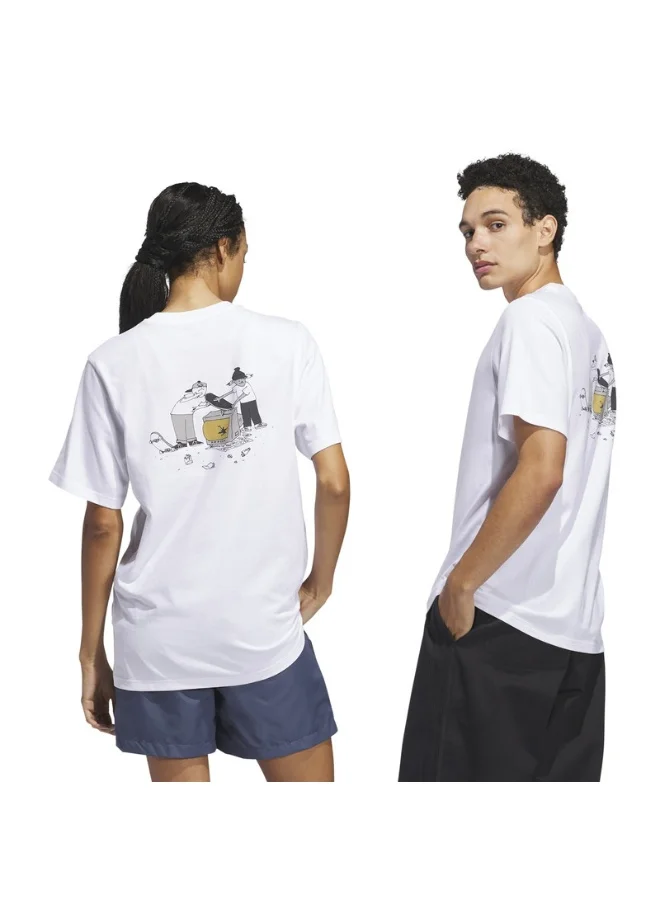 Adidas adidas HJ TEE 1 White Originals Unisex T-SHIRTS