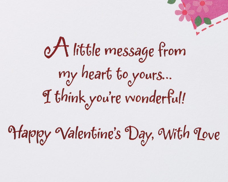 Papyrus Valentines Day Card (From My Heart To Yours) - Image 3