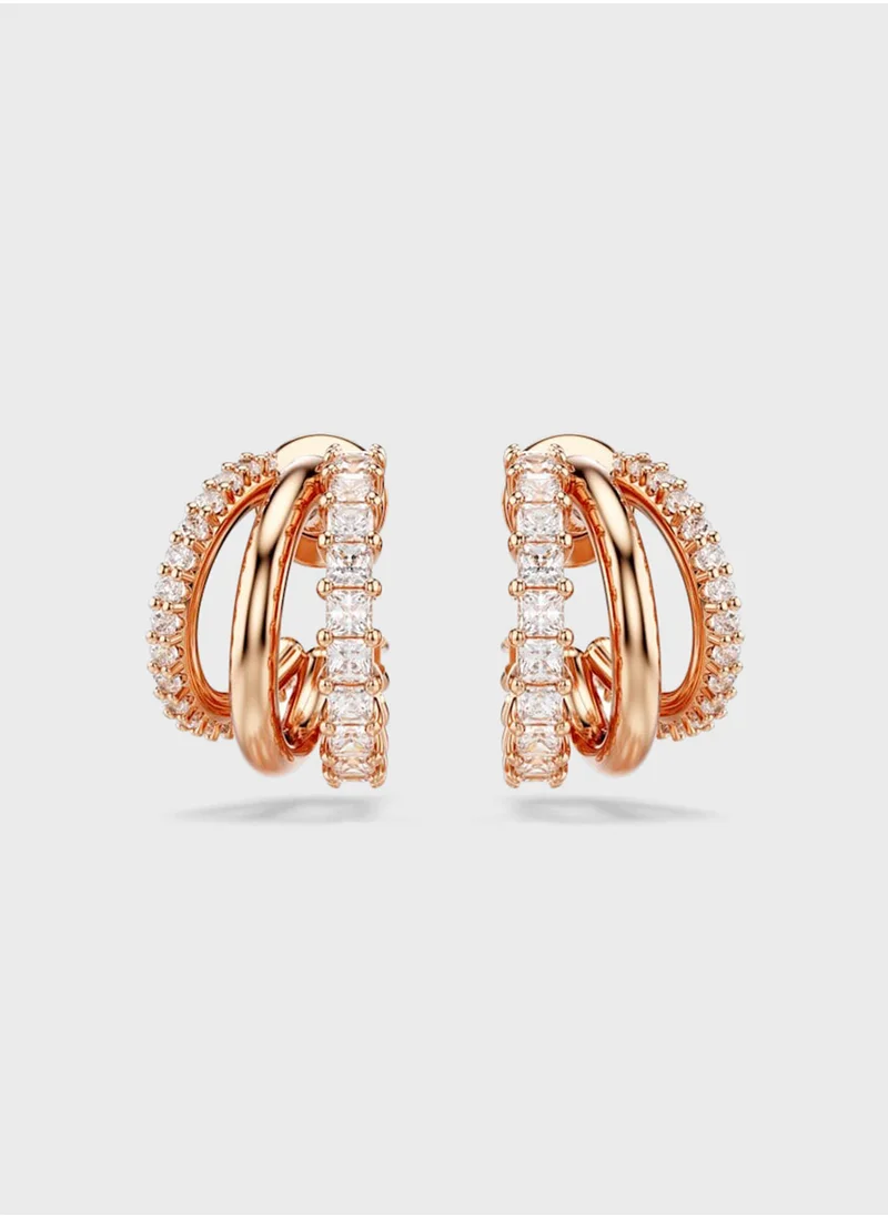 سواروفسكي Hyperbola Hoop Earrings