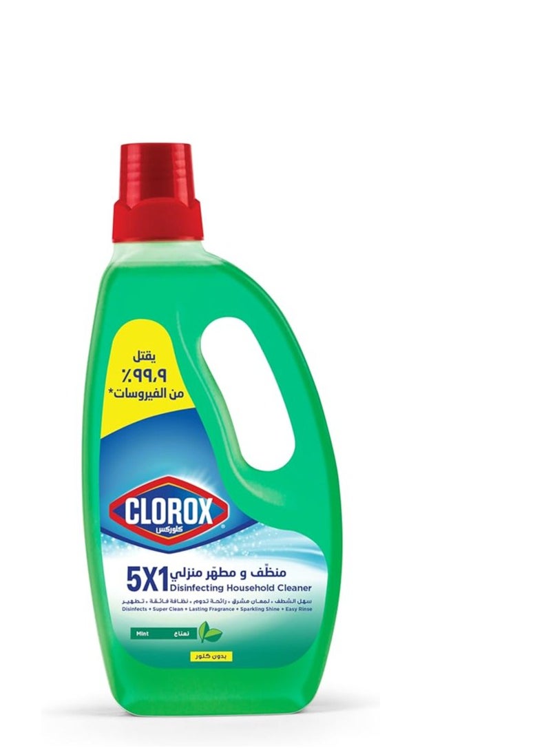 Clorox - Clorox 5x1 Disinfecting Household Cleaner Mint 700ML - Image 1
