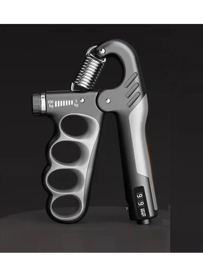 تي اي مدرب مقبض القوة ، مقوى قبضة اليد، جهاز تقوية قبضة اليد مقاومة قابلة للتعديل (5-100 كيلوجرام)، قابض غير قابل للانزلاق، للموسيقيين والرياضيين وتمارين إعادة تأهيل اليدين - الوان عشوائية - Image 1