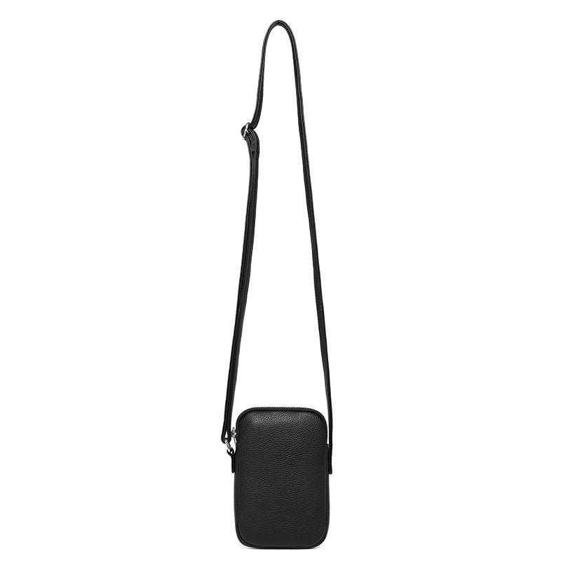 Walking Portable Lightweight Mini Soft Leather Shoulder Bag Mobile Phone Bag Women'S Crossbody High-End Summer - Image 1