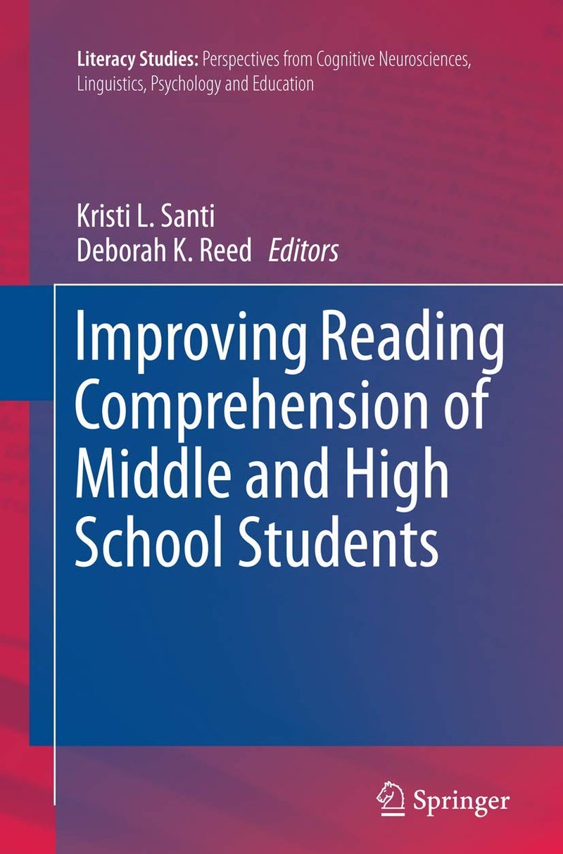 Improving Reading Comprehension of Middle and High School Students 