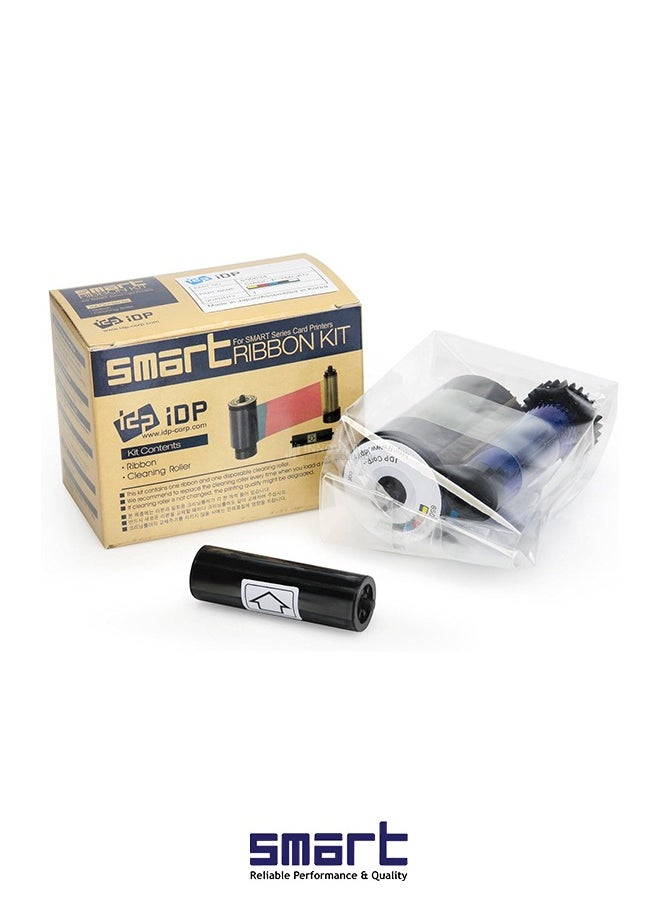IDP - SMART Ribbon Kit IDP/PRT.650634 - YMCKO Color Ribbon for SMART-30s & SMART-50s Printers, 250 Prints - Image 1