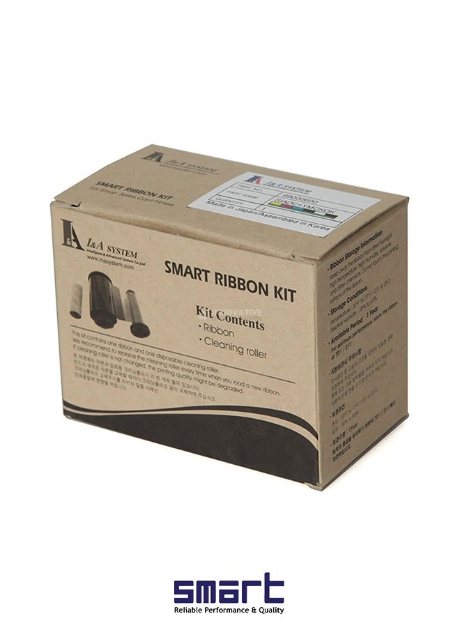 IDP - SMART Ribbon Kit IDP/PRT.650634 - YMCKO Color Ribbon for SMART-30s & SMART-50s Printers, 250 Prints - Image 1