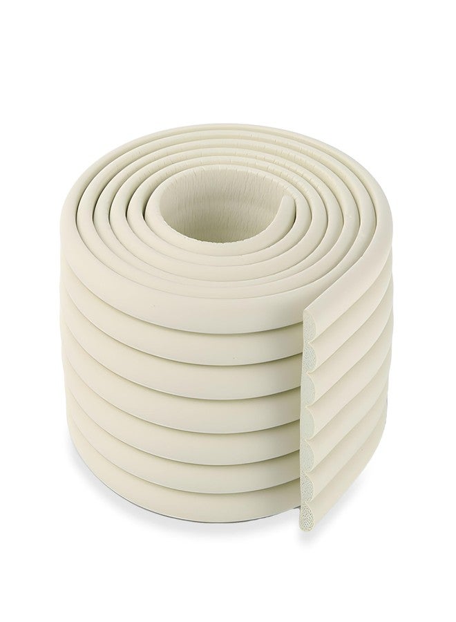 Bembika Baby Proofing Edge & Corner Guards Furniture Edge Guard It�S Thin & Sleek Design for Sharp Edges of Table, Bed, Kitchen Counter top and Furniture for Babies & Child�s Safety - (W-Shape) White - Image 1