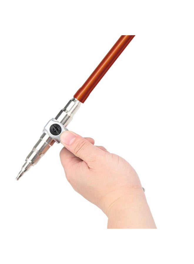 Copper Pipe Tube Expander Tool manual Swaging hand tool Refrigeration Tube Expanding Tool kit 1/4” to 7/8” - Image 4