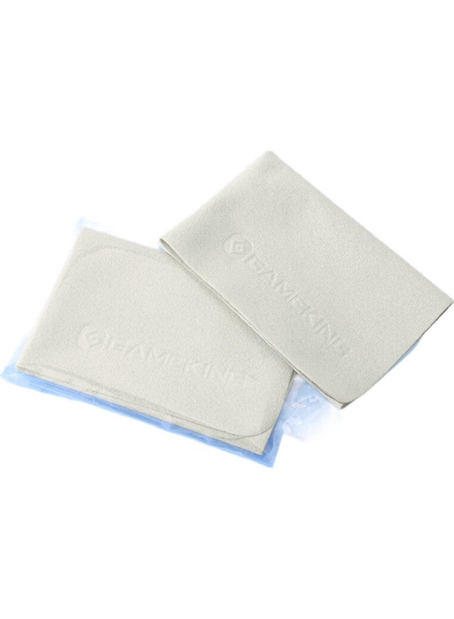 Gameking High-Quality Professional Cleaning Chamois Leather Eye Cloth, Gentle On Lenses, For Cleaning Phones And Camera Screens, 6-Pack - Image 1