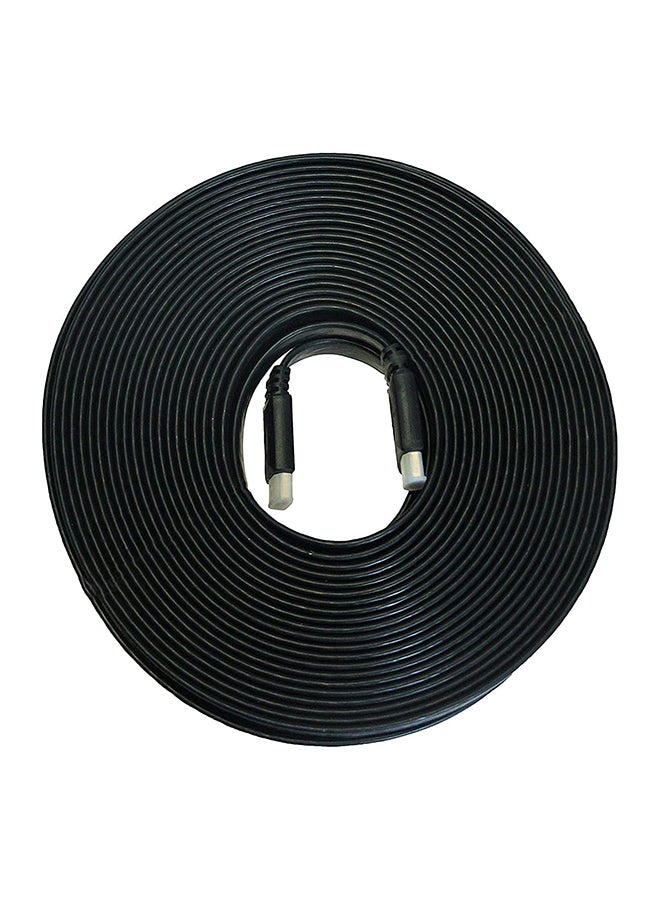 Hdmi Flat Cable 20 Meters- Black
