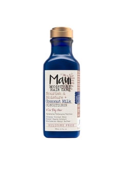 MAUI MOISTURE Nourish & Moisture + Coconut Milk Conditioner to Hydrate and Detangle Curly Hair, Lightweight Daily Moisturizing Conditioner, Vegan, Silicone & Paraben-Free, 13 fl oz  - Image 1