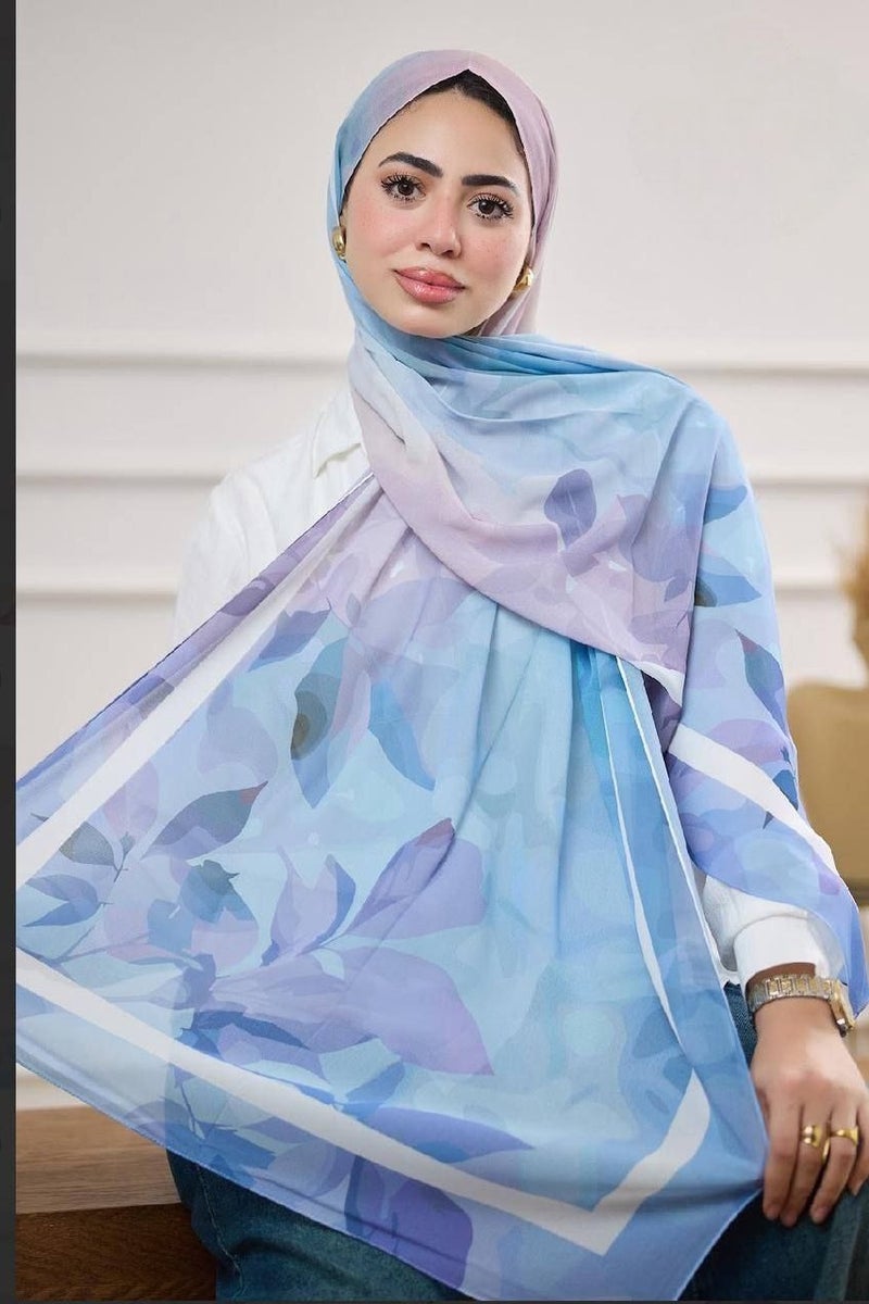 scarf chiffon for women hijab 200*75 cm