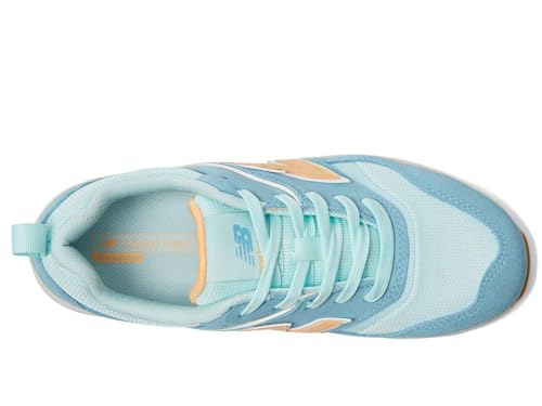 New Balance Women's Composite Toe Elite Lite EH Industrial Shoe, Milky Blue Orange, 8.5 - Image 2