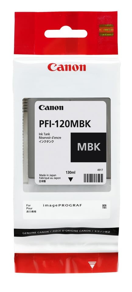 CES Imaging Canon TM-250, TM-350, TM-355 130ml Ink Tank Set PFI-120MBK PFI-120BK PFI-120C PFI-121M PFI-120Y - Image 2