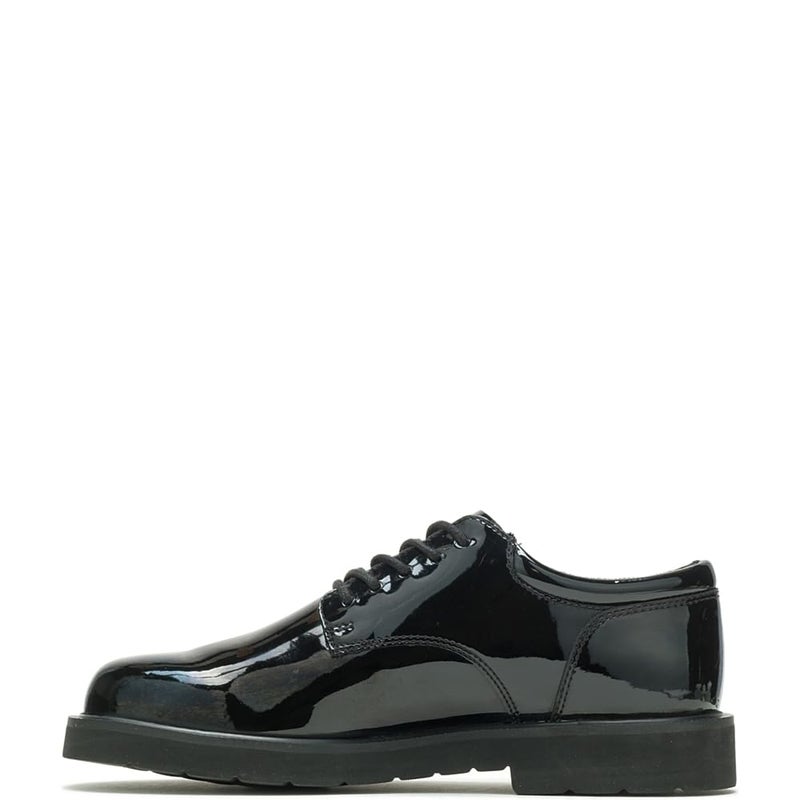 Bates Men's Hi Gloss Uniform Oxford, Black, 10.5 W US - Image 4