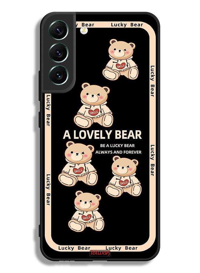 Tolwak Samsung Galaxy S22 Plus 5G Protective Case Cover A Lovely Bear - Image 3