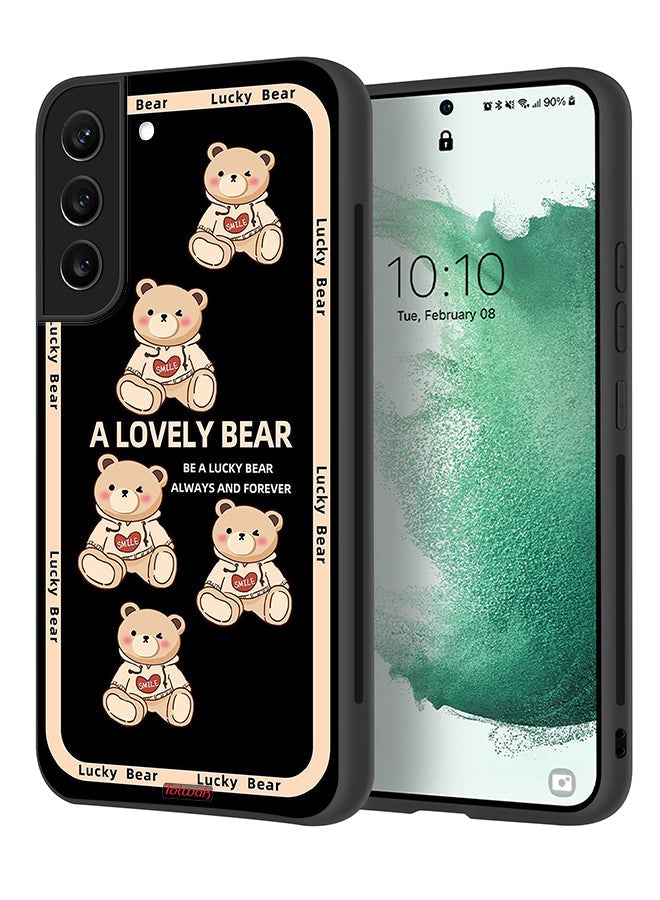Tolwak Samsung Galaxy S22 Plus 5G Protective Case Cover A Lovely Bear - Image 1