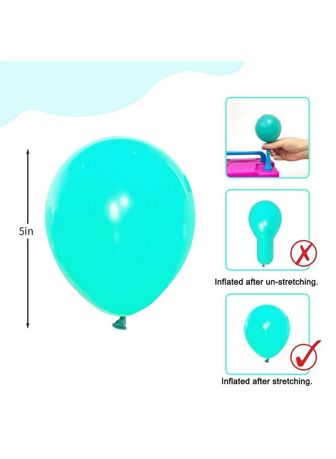 200Pcs Rainbow Balloons Bulk, 5 Inch Small Latex Balloons Assorted Colors For Birthday Baby Shower Wedding Kid Party Decorations