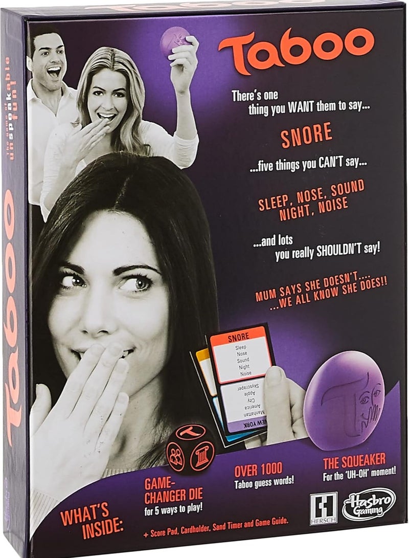 HASBRO - GAMING TABBO Party Game - 4+ Players - Ages 13+ - Word Guessing Game - Social Fun & Laughter Theme - Image 2