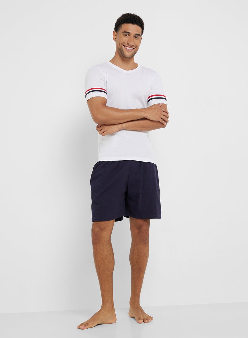 Seventy Five Nightwear T-Shirt & Shorts Sets  - Image 1
