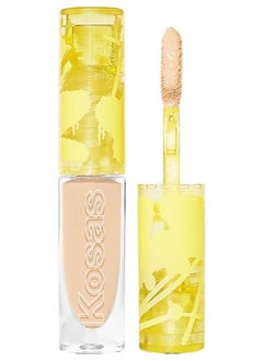 Kosas Kosas Mini Revealer Super Creamy + Brightening Concealer with Caffeine & Hyaluronic Acid , Tone 04 N - Light Medium with Golden Undertones 2ml  - Image 1