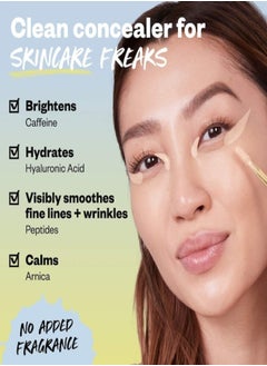 Kosas Kosas Mini Revealer Super Creamy + Brightening Concealer with Caffeine & Hyaluronic Acid , Tone 04 N - Light Medium with Golden Undertones 2ml  - Image 5