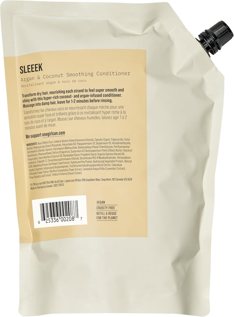 AG Care Sleeek Argan & Coconut Conditioner 338 Fl Oz - Image 2