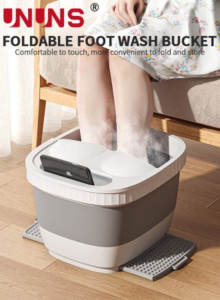 Foldable Footbath Basin,Portable Foldable Footbath Basin,Portable Foot Soaking Tub Massager SPA Soak Tub Massage Basin With Footstool And Cover,For Pedicure MassageFoot Soaking Tub SPA Massage Basin With Footstool And Cover,For Pedicure Massage - view 2