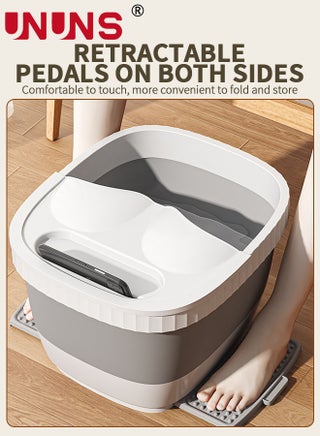 Foldable Footbath Basin,Portable Foldable Footbath Basin,Portable Foot Soaking Tub Massager SPA Soak Tub Massage Basin With Footstool And Cover,For Pedicure MassageFoot Soaking Tub SPA Massage Basin With Footstool And Cover,For Pedicure Massage - view 3