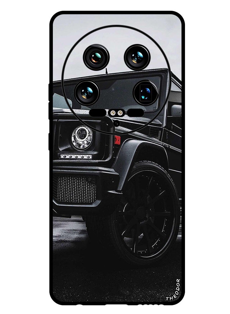 Theodor Protective Case Anti Scratch Shock Proof Bumper Cover For Xiaomi 14 Ultra Black Car - Image 1