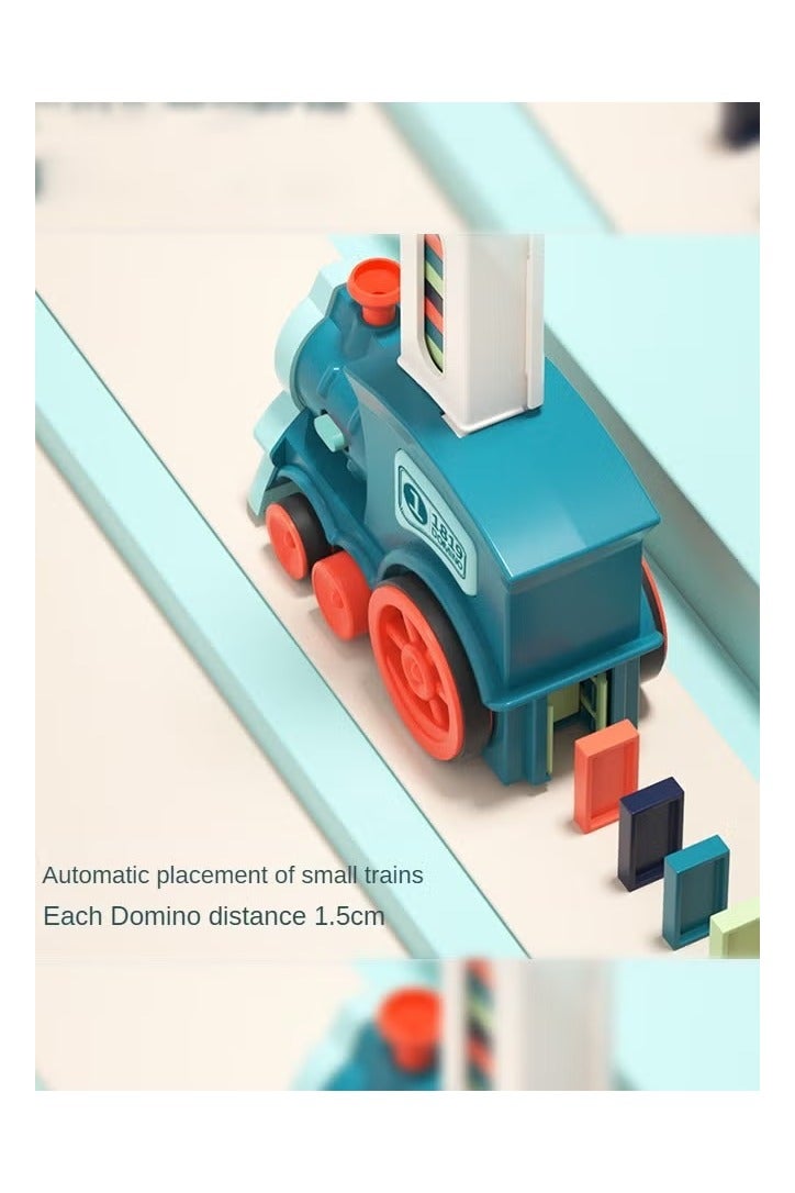Automatic Domino Train Toy Set With 120pcs Domino Blocks For Kids Boys And Girls - Image 3