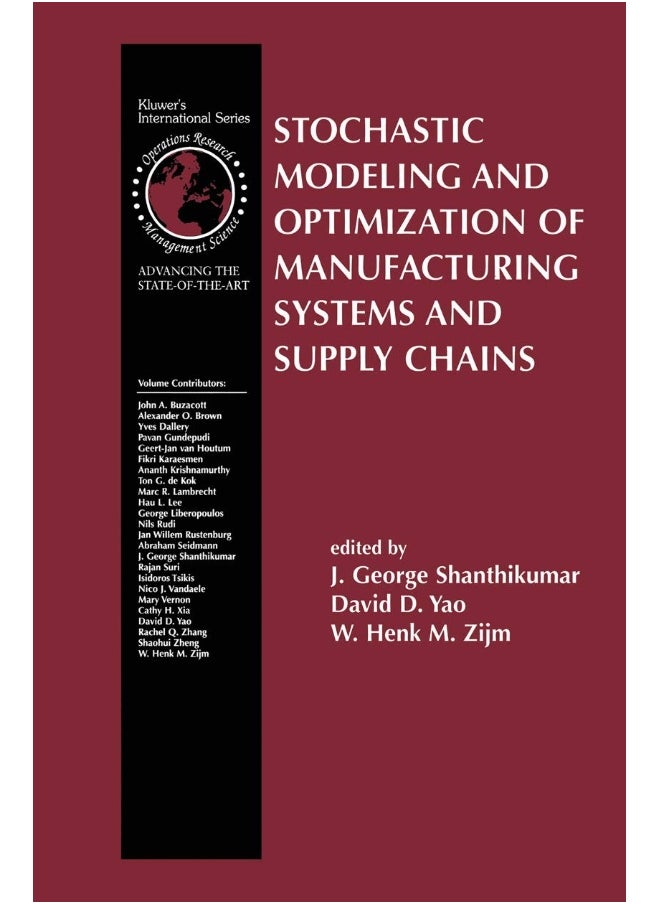 null - Stochastic Modeling and Optimization of Manufacturing Systems and Supply Chains - Image 1