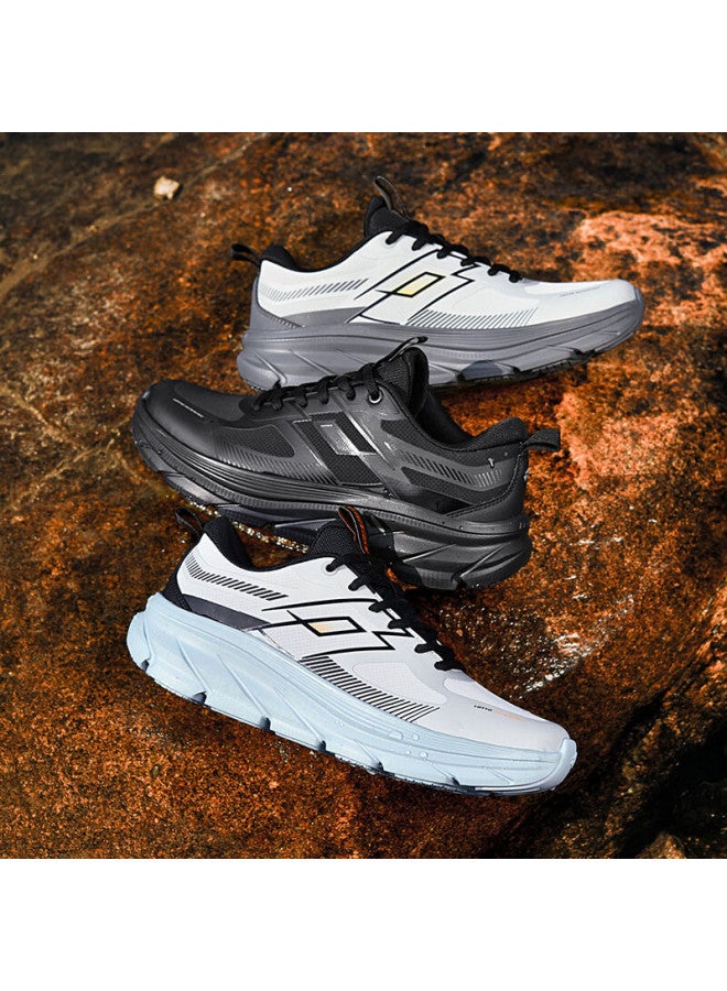 Lotto Men's Hiking Shoes Outdoor Waterproof Leather Trail Running Shoes 5958 Black Size 43 - Image 3