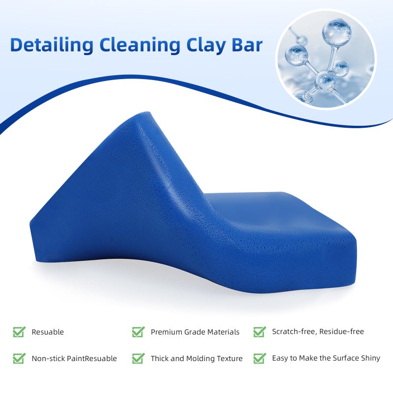 IPELY 4 Pack 100g Car Clay Bar Auto Detailing Magic Clay Bar Cleaner for Car Wash Car Detailing Clean - Image 4