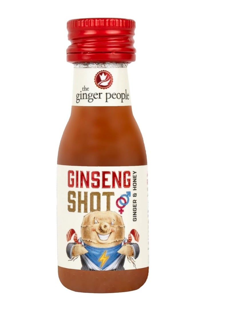 The Ginger People Ginseng Shot | Premium Ginseng Beverage | Natural Ginseng With Ginger and Honey Juice 30ml - Image 1