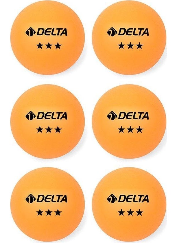 3 Star Orange 6 Pieces Table Tennis Ball Ping Pong Ball - pzsku/Z98B7166DC49A0F5327A6Z/45/_/1725723673/4d5c7333-e27c-42ab-9e95-964f15b63b90