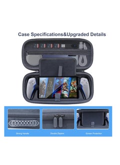 XICEN Carrying Case for PlayStation 5 Portal Black  - Image 3