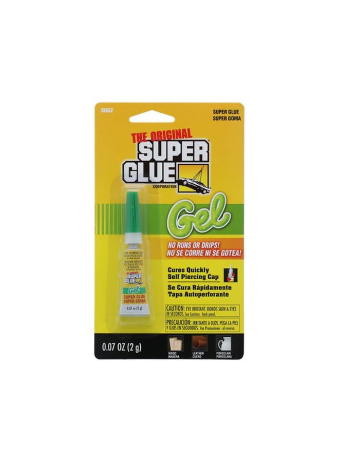 Super Glue Fast Drying High Strength Bond Non Toxic Cyanoacrylate Gel 2g SGG2-48-11710314 - Image 1